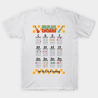 Ukulele Chords T-Shirt